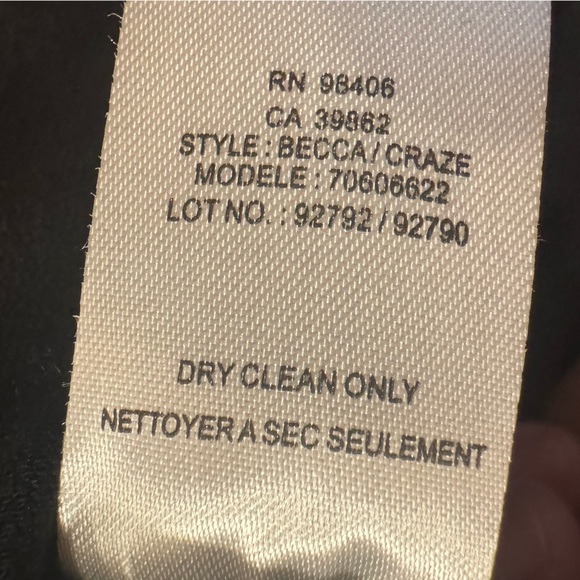 NWT Theory Black Becca Pleated Shift Dress  Size M - Picture 10 of 11